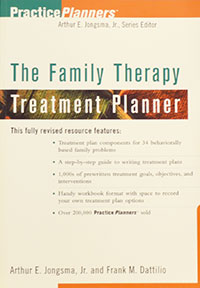 Family Psychotherapy Treatment Planner (2nd ed.) By Frank M. Dattilio and Arthur Jongsma, Jr.
